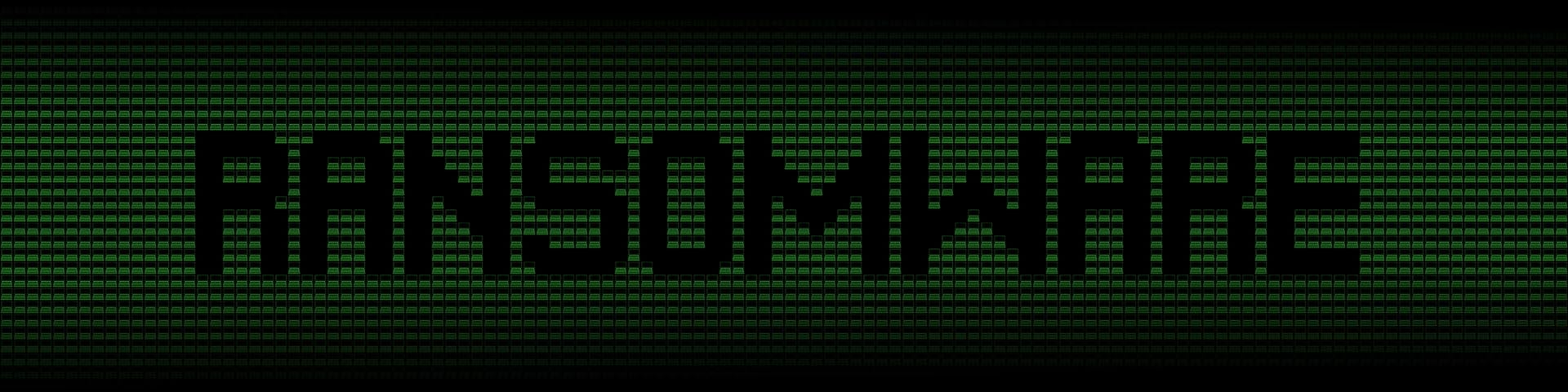 Headerbild mit dem Schriftzug Ransomware