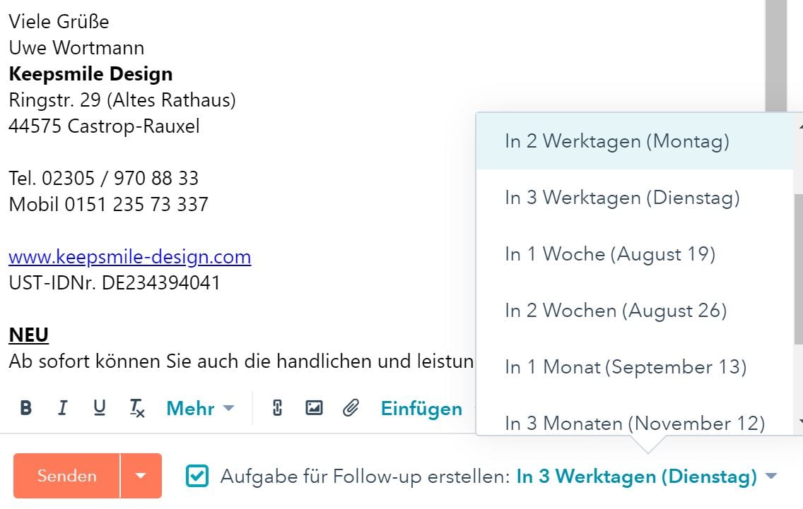 follow-up-aktion-in-hubspot-crm-beratung-keepsmile-design follow-up-aktion-in-hubspot-crm-beratung-keepsmile-design