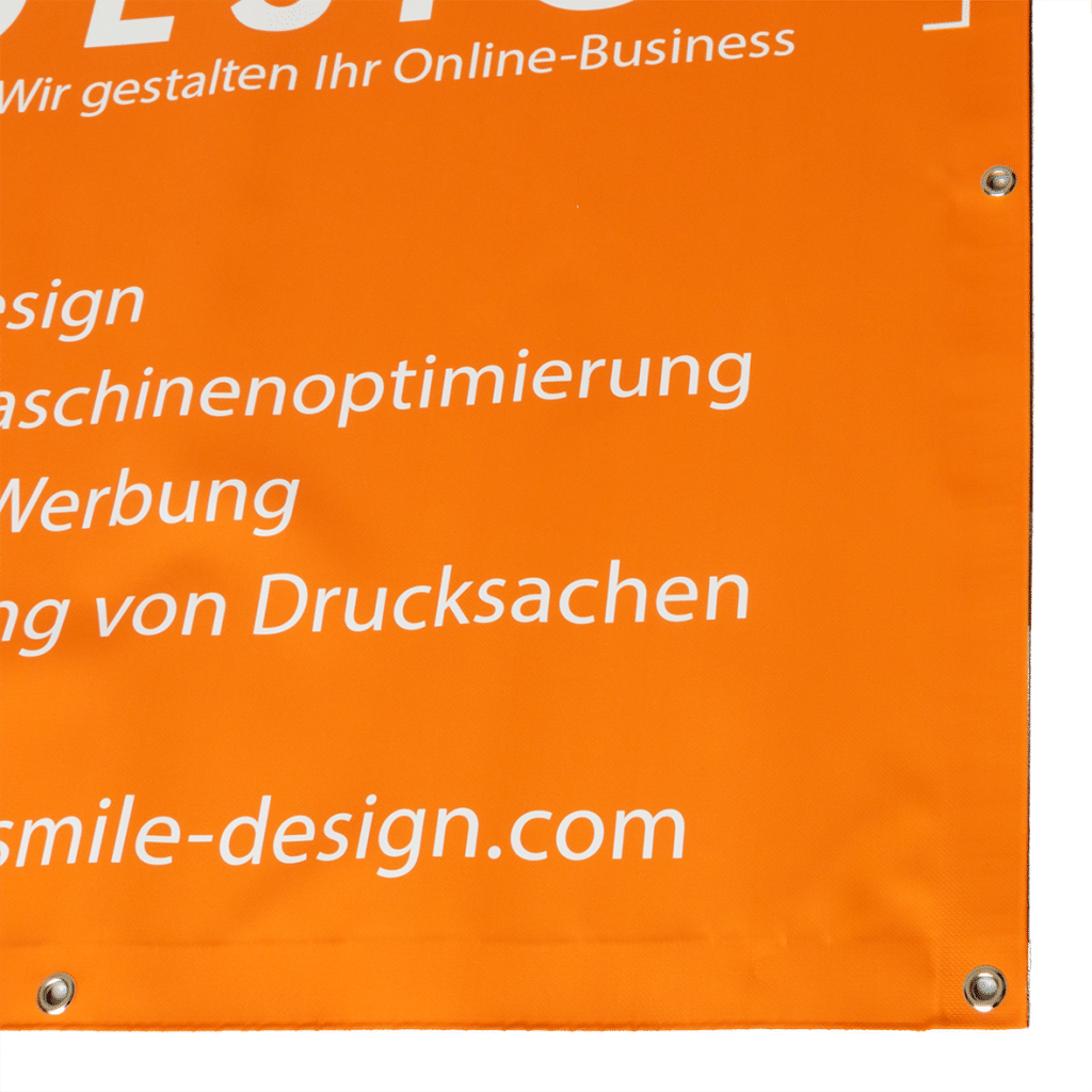 PVC-Werbebanner / PVC-Planen bei Keepsmile Design in Castrop-Rauxel