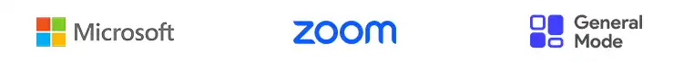 Icon von Microsoft, Zoom und allgemeiner Videokonferenzsoftware